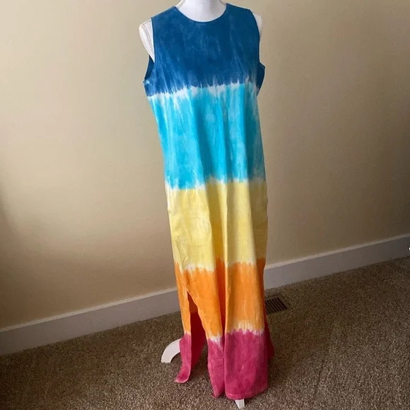 Lands' End | Dresses | Lands End Tiedyed Dress Coverup Sleeveless Maxi Soft Medium | Poshmark Lands' End | Dresses | Lands End Tiedyed Dress Coverup Sleeveless Maxi Soft Medium | Poshmark